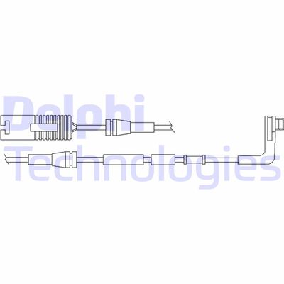 DELPHI LZ0178 Датчик износа тормозных колодок  для BMW 1 (Бмв 1)