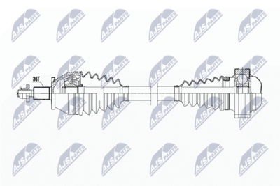 полуоска NTY NPW-WW-218