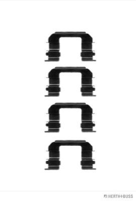 Комплектующие, колодки дискового тормоза HERTH+BUSS JAKOPARTS J3660901 для CHEVROLET SPARK