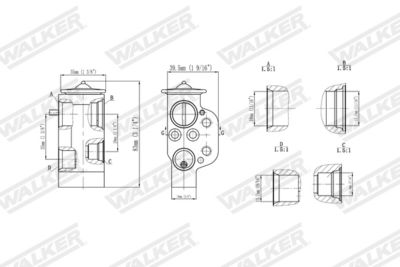 SUPAPA EXPANSIUNE CLIMA WALKER WEX00022 6