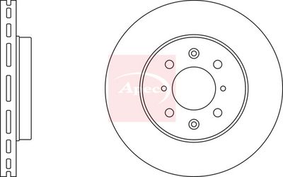 APEC Brake Disc DSK2387