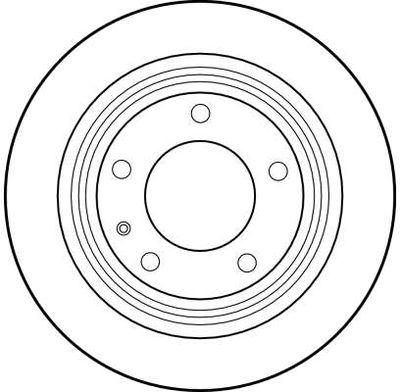 BREMSSCHEIBE TRW DF1566 1