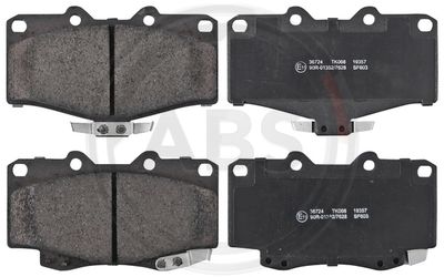Комплект тормозных колодок, дисковый тормоз A.B.S. 36724 для VW TARO