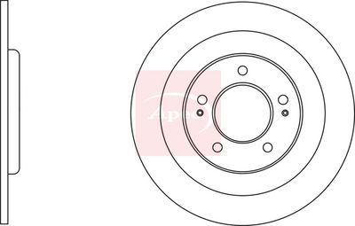 APEC Brake Disc DSK3018