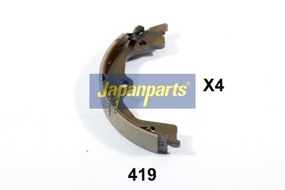 JAPANPARTS Stabdžių trinkelių komplektas