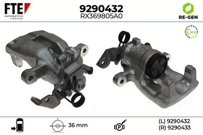 спирачен апарат FTE 9290432