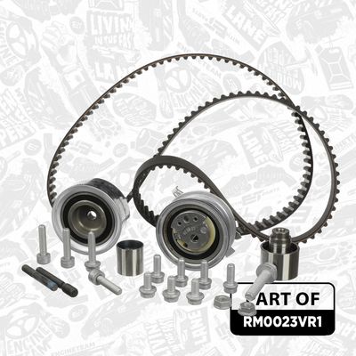 SET POMPA APA + CUREA DINTATA ET ENGINETEAM RM0023VR1 1