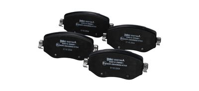 BREMSBELAGSATZ SCHEIBENBREMSE VALEO 302735A 27