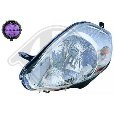 Основная фара DIEDERICHS 3456183 для ABARTH GRANDE