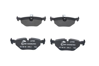 BREMSBELAGSATZ SCHEIBENBREMSE ATE 13047070902 14
