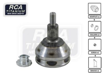 Шарнирный комплект, приводной вал RCA FRANCE AV91 для VW FOX