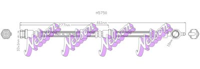 Тормозной шланг KAWE H5750 для MAZDA MX-3