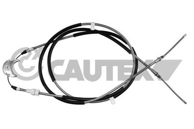 Тросик, cтояночный тормоз CAUTEX 080092 для FORD FIESTA