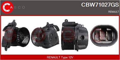 VENTILATOR HABITACLU CASCO CBW71027GS