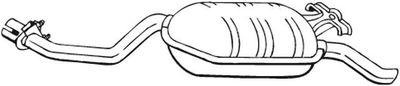 BOSAL Endschalldämpfer