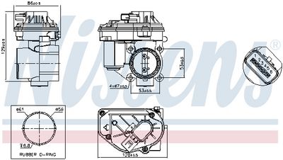 CARCASA CLAPETA NISSENS 955113 5