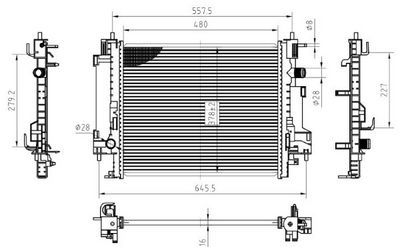 RADIATOR RACIRE MOTOR