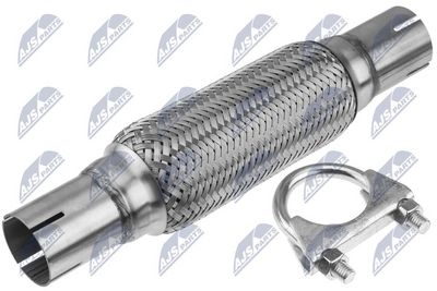 Lanksti žarna, išmetimo sistema