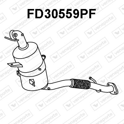 VENEPORTE FD30559PF Катализатор для FORD TRANSIT V363 c бортовой платформой/ходовая часть (FED, FFD) 2.0 EcoBlue RWD
