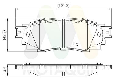 SET PLACUTE FRANA FRANA DISC
