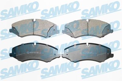 SAMKO 5SP1600 Тормозные колодки и сигнализаторы  для LAND ROVER RANGE ROVER III (L322) 3.6 D 4x4