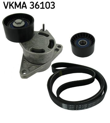 Поликлиновой ременный комплект VKMA 36103