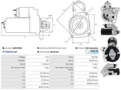 STARTER AS-PL S0497SEG 4