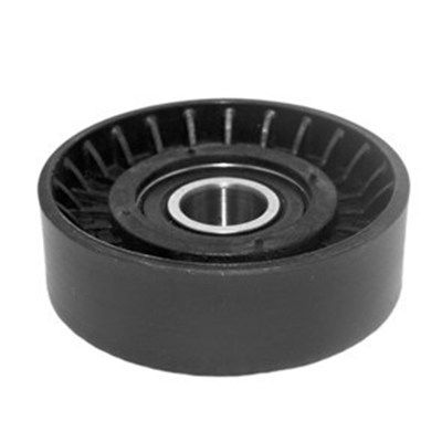 Įtempiklio skriemulys, V formos rumbuotas diržas