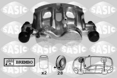SASIC 6506169 Тормозной суппорт для VW CRAFTER 30-50 Фургон (2E_)
