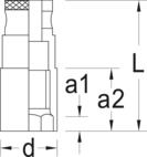 STECKSCHLüSSELSATZ ZüNDKERZE GEDORE 50MH 2