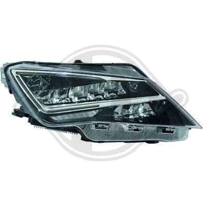 DIEDERICHS 7433084 Основная фара  для SEAT TOLEDO (Сеат Толедо)