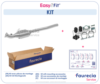 Катализатор Faurecia FS55521K для RENAULT SAFRANE
