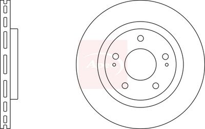 APEC Brake Disc DSK2356