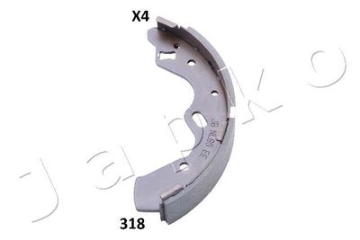 Комплект тормозных колодок JAPKO 55318 для MAZDA DEMIO