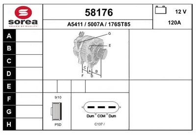 GENERATOR EAI 58176