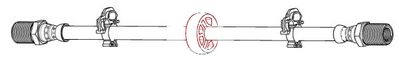 APEC Brake Hose HOS4528