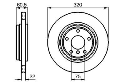 DISC FRANA BOSCH 0986478975 4