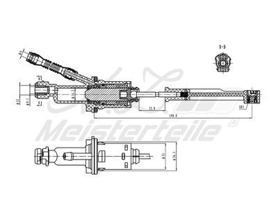 горна помпа на съединител A.Z. Meisterteile AZMT-47-030-1082