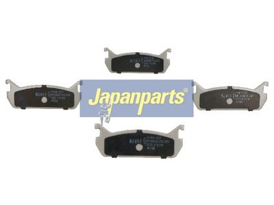 JAPANPARTS Комплект тормозных колодок, дисковый тормоз