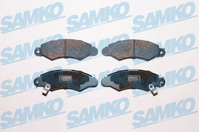 Комплект тормозных колодок, дисковый тормоз SAMKO 5SP1041 для SUZUKI SWIFT