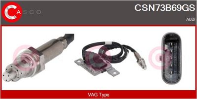NOx-senzor, vstřikování močoviny CASCO CSN73B69GS