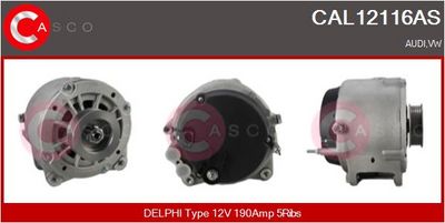 generátor CASCO CAL12116AS