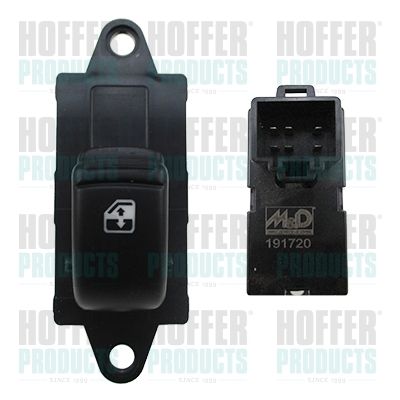 Выключатель, стеклолодъемник HOFFER 2106501 для DAEWOO NUBIRA