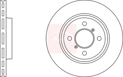 APEC Brake Disc DSK3031