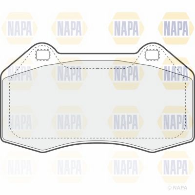 Brake Pad Set NAPA PBP7304