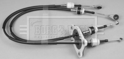 Cable Pull, manual transmission Borg & Beck BKG1086