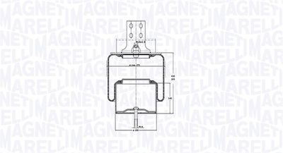 MAGNETI MARELLI Federbalg, Luftfederung