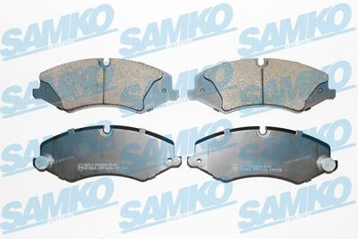 SAMKO 5SP1616 Тормозные колодки и сигнализаторы  для LAND ROVER DISCOVERY IV (L319) 3.0 TD 4x4