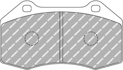 Sada brzdových destiček, kotoučová brzda FERODO RACING FCP1667H