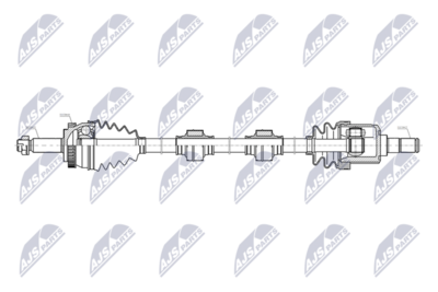 полуоска NTY NPW-HY-703